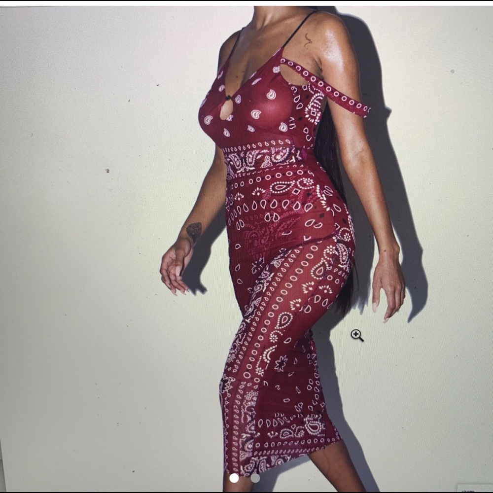 The k label bandana dress